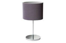 Collection Micropleat Touch Table Lamp - Grey